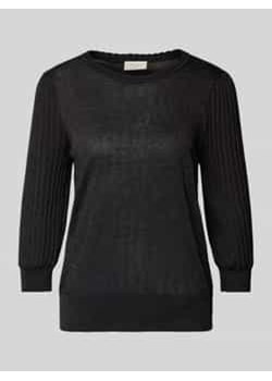 Sweter z dzianiny z efektowną przędzą model ‘GLITTA’ ze sklepu Peek&Cloppenburg  w kategorii Swetry damskie - zdjęcie 177824950