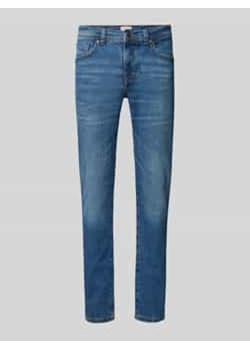 Jeansy o kroju slim fit z 5 kieszeniami ze sklepu Peek&Cloppenburg  w kategorii Jeansy męskie - zdjęcie 177825032