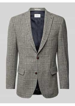 Marynarka o kroju regular fit z żywej wełny z kieszeniami z patką model ‘Theo’ ze sklepu Peek&Cloppenburg  w kategorii Marynarki męskie - zdjęcie 177825503