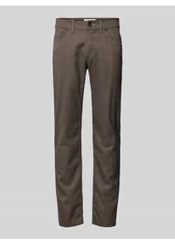 Spodnie o kroju regular fit z 5 kieszeniami model ‘CADIZ’ ze sklepu Peek&Cloppenburg  w kategorii Spodnie męskie - zdjęcie 177826140