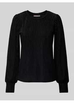 Bluzka o kroju regular fit z bufiastymi rękawami ze sklepu Peek&Cloppenburg  w kategorii Bluzki damskie - zdjęcie 177826471
