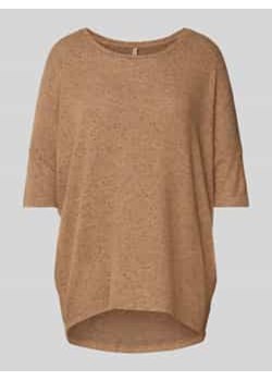 Sweter z dzianiny z okrągłym dekoltem model ‘BIARA’ ze sklepu Peek&Cloppenburg  w kategorii Swetry damskie - zdjęcie 177826812
