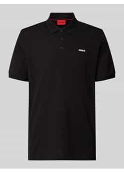 Koszulka polo z nadrukiem z logo model ‘Donos’ ze sklepu Peek&Cloppenburg  w kategorii T-shirty męskie - zdjęcie 177826914