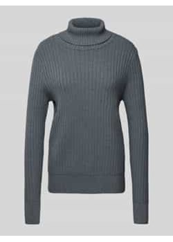 Sweter z dzianiny z golfem ze sklepu Peek&Cloppenburg  w kategorii Swetry damskie - zdjęcie 177827622