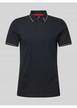 Koszulka polo o kroju slim fit z wyhaftowanym logo model ‘G-Style’ ze sklepu Peek&Cloppenburg  w kategorii T-shirty męskie - zdjęcie 177828640