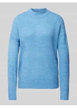 Sweter z dzianiny ze stójką model ‘Kamara’ ze sklepu Peek&Cloppenburg  w kategorii Swetry damskie - zdjęcie 177828892