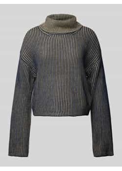 Sweter z dzianiny z golfem model ‘TONE’ ze sklepu Peek&Cloppenburg  w kategorii Swetry damskie - zdjęcie 177832572