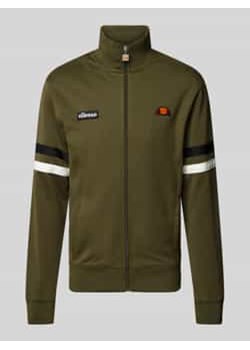 Bluza rozpinana z prążkowanymi wykończeniami ze sklepu Peek&Cloppenburg  w kategorii Bluzy męskie - zdjęcie 177832640