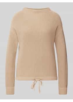 Sweter z dzianiny ze stójką ze sklepu Peek&Cloppenburg  w kategorii Swetry damskie - zdjęcie 177832793