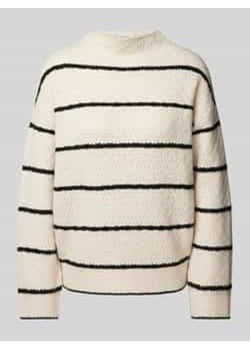 Sweter z dzianiny ze stójką model ‘HARA’ ze sklepu Peek&Cloppenburg  w kategorii Swetry damskie - zdjęcie 177833254