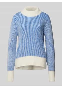 Sweter z dzianiny ze stójką model ‘Kamara’ ze sklepu Peek&Cloppenburg  w kategorii Swetry damskie - zdjęcie 177834393
