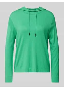 Sweter z dzianiny z kapturem ze sklepu Peek&Cloppenburg  w kategorii Swetry damskie - zdjęcie 177836630