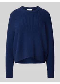 Sweter z dzianiny z okrągłym dekoltem model ‘FABIOLAA’ ze sklepu Peek&Cloppenburg  w kategorii Swetry damskie - zdjęcie 177837291