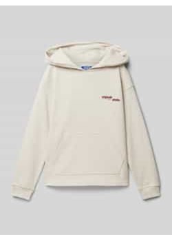 Bluza z kapturem i nadrukiem z logo model ‘GREENPOINT’ ze sklepu Peek&Cloppenburg  w kategorii Bluzy chłopięce - zdjęcie 177839560