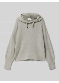 Bluza o kroju comfort fit z włochatej dzianiny z kapturem ze sklepu Peek&Cloppenburg  w kategorii Bluzy dziewczęce - zdjęcie 177840741