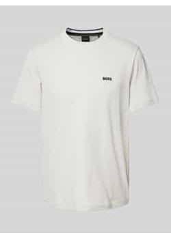 T-shirt z wyhaftowanym logo model ‘Taddy’ ze sklepu Peek&Cloppenburg  w kategorii T-shirty męskie - zdjęcie 177841403