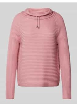 Sweter z dzianiny z tunelem ze sklepu Peek&Cloppenburg  w kategorii Swetry damskie - zdjęcie 177841613