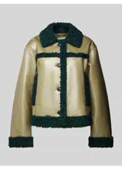 Kurtka z wykładanym kołnierzem ze sklepu Peek&Cloppenburg  w kategorii Kurtki damskie - zdjęcie 177841634