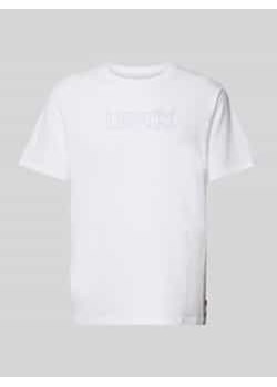 T-shirt o kroju relaxed fit z wyhaftowanym logo ze sklepu Peek&Cloppenburg  w kategorii T-shirty męskie - zdjęcie 177844132