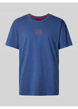 T-shirt z nadrukiem z logo model ‘Laze’ ze sklepu Peek&Cloppenburg  w kategorii T-shirty męskie - zdjęcie 177845211