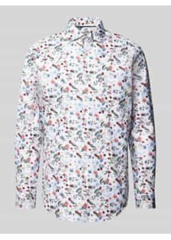 Koszula biznesowa o kroju regular fit z kołnierzykiem typu cutaway ze sklepu Peek&Cloppenburg  w kategorii Koszule męskie - zdjęcie 177846012