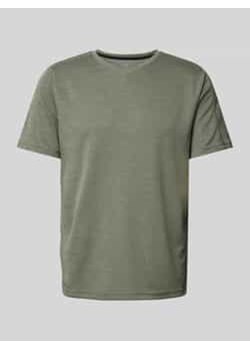 T-shirt z dekoltem w zaokrąglony serek ze sklepu Peek&Cloppenburg  w kategorii T-shirty męskie - zdjęcie 177846942