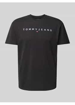 T-shirt z wyhaftowanym logo ze sklepu Peek&Cloppenburg  w kategorii T-shirty męskie - zdjęcie 177847681
