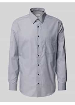 Koszula biznesowa o kroju Modern Fit z kołnierzykiem typu kent ze sklepu Peek&Cloppenburg  w kategorii Koszule męskie - zdjęcie 177848372