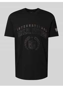 T-shirt o kroju oversized z nadrukiem z logo ze sklepu Peek&Cloppenburg  w kategorii T-shirty męskie - zdjęcie 177850760