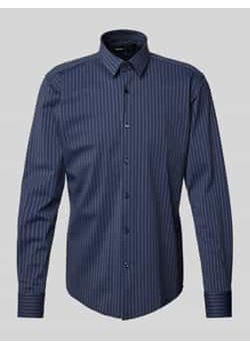 Koszula biznesowa o kroju slim fit z listwą guzikową - id: 1295722_skip3 - marki BOSS HUGO BOSS - 177850994 Koszula biznesowa o kroju slim fit z listwą guzikową ze sklepu Peek&Cloppenburg w kategorii Koszule męskie - zdjęcie 177850994