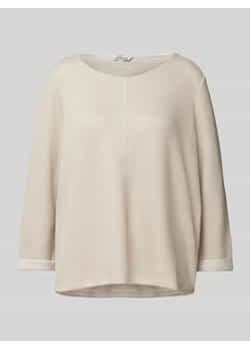 Sweter z dzianiny o kroju regular fit z rękawem o dł. 3/4 ze sklepu Peek&Cloppenburg  w kategorii Swetry damskie - zdjęcie 177851320
