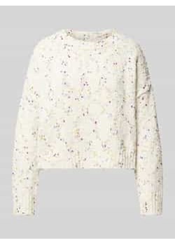 Sweter z dzianiny z okrągłym dekoltem model ‘GRACIE’ ze sklepu Peek&Cloppenburg  w kategorii Swetry damskie - zdjęcie 177852312