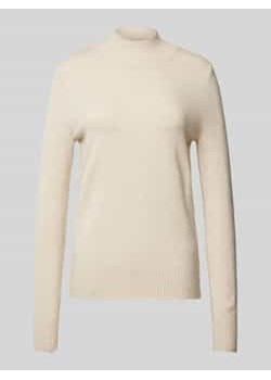 Sweter z dzianiny z prążkowanymi wykończeniami model ‘Aliv’ ze sklepu Peek&Cloppenburg  w kategorii Swetry damskie - zdjęcie 177854202