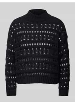 Sweter z ażurowym wzorem model ‘LEAH’ ze sklepu Peek&Cloppenburg  w kategorii Swetry damskie - zdjęcie 177854520