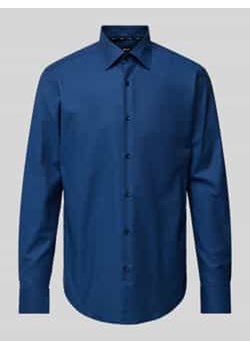 Koszula biznesowa o kroju regular fit z listwą guzikową model ‘JOE’ ze sklepu Peek&Cloppenburg  w kategorii Koszule męskie - zdjęcie 177855014