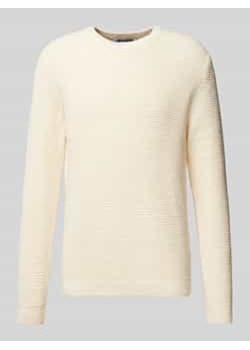 Sweter z imitacji dzianiny ze sklepu Peek&Cloppenburg  w kategorii Swetry męskie - zdjęcie 177855604