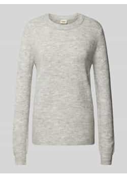 Sweter z dzianiny z okrągłym dekoltem model ‘Rellis’ ze sklepu Peek&Cloppenburg  w kategorii Swetry damskie - zdjęcie 177859532