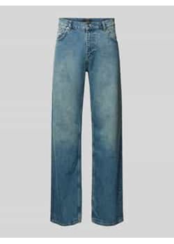 Jeansy o kroju baggy fit z 5 kieszeniami ze sklepu Peek&Cloppenburg  w kategorii Jeansy męskie - zdjęcie 177860473