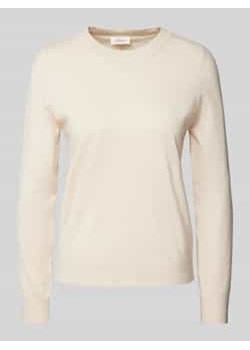 Sweter o kroju regular fit z dzianiny z mieszanki wiskozy z prążkowanymi wykończeniami ze sklepu Peek&Cloppenburg  w kategorii Swetry damskie - zdjęcie 177860613