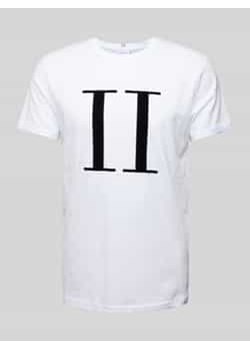 T-shirt z nadrukiem z logo model ‘Encore’ ze sklepu Peek&Cloppenburg  w kategorii T-shirty męskie - zdjęcie 177860770
