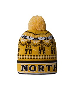 Czapka The North Face Ski Tuke Beanie 0A4SIE9IO1 - żółta ze sklepu streetstyle24.pl w kategorii Czapki zimowe męskie - zdjęcie 177862080