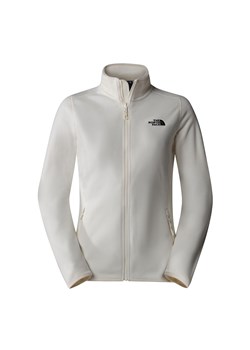 Bluza The North Face 100 Glacier Full-Zip Fleece 0A855O4HP1 - biała ze sklepu streetstyle24.pl w kategorii Bluzy damskie - zdjęcie 177862291