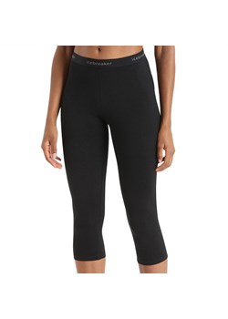Legginsy Icebreaker Merino 200 Oasis 1043820011 - czarne ze sklepu streetstyle24.pl w kategorii Szorty - zdjęcie 177862314