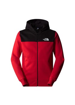 Bluza The North Face Icons 0A89F6KZ31 - czerwono-czarna ze sklepu streetstyle24.pl w kategorii Bluzy męskie - zdjęcie 177862381