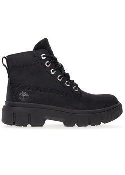 Buty Timberland Greyfield A5RNG0011 - czarne ze sklepu streetstyle24.pl w kategorii Workery damskie - zdjęcie 177862423