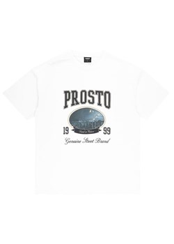 Koszulka Prosto Twen KL242MTEE1091 - biała ze sklepu streetstyle24.pl w kategorii T-shirty męskie - zdjęcie 177862490