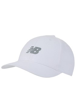 Czapka New Balance LAH41013WT - biała ze sklepu streetstyle24.pl w kategorii Czapki z daszkiem męskie - zdjęcie 177862671