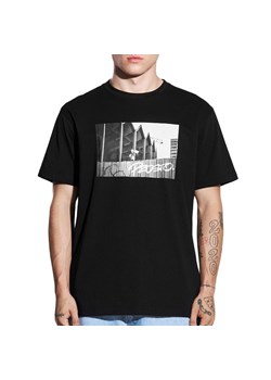 Koszulka Prosto Raster KL242MTEE1191 - czarna ze sklepu streetstyle24.pl w kategorii T-shirty męskie - zdjęcie 177862684