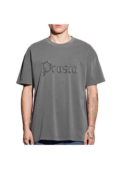 Koszulka Prosto Groud KL242MTEE1041 - szara ze sklepu streetstyle24.pl w kategorii T-shirty męskie - zdjęcie 177862694