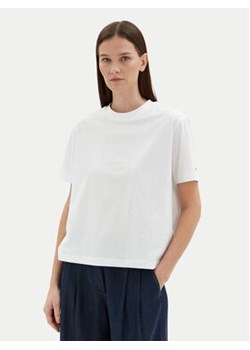 Tommy Hilfiger T-Shirt WW0WW45525 Biały Relaxed Fit ze sklepu MODIVO w kategorii Bluzki damskie - zdjęcie 177862841